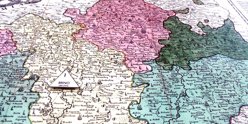 В прошлом году исполнилось 300 лет первой карте Моравии
