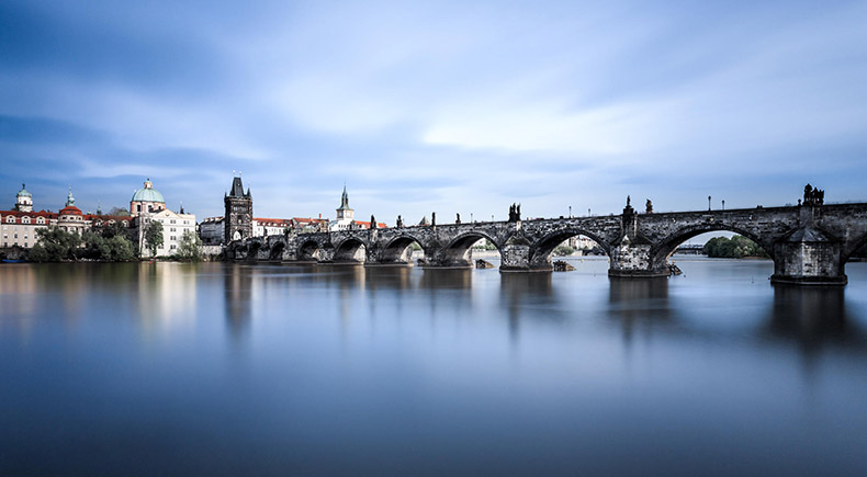 Карлов мост над Влтавой. Прага