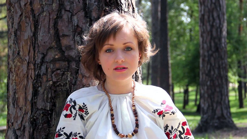 Молодая украинская поэтесса Анастасия Дмитрук
