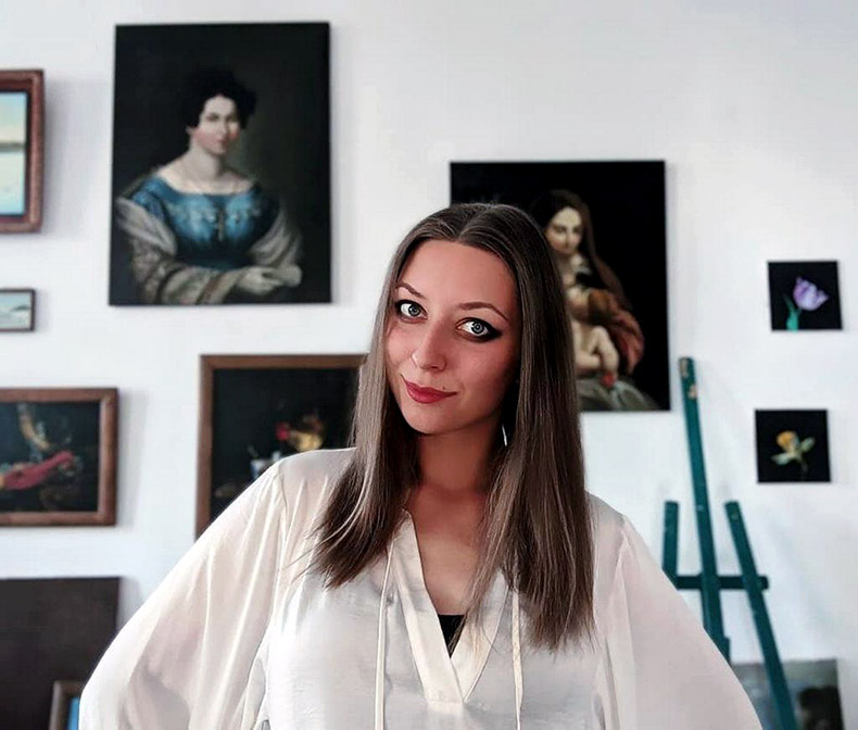Яна Дереза – киевлянка, художница и ученица пражской языковой школы