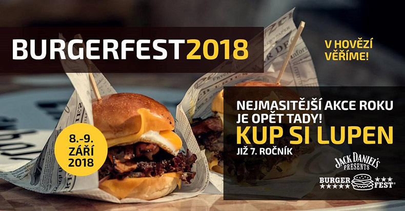 Бургерфест в Праге 2018