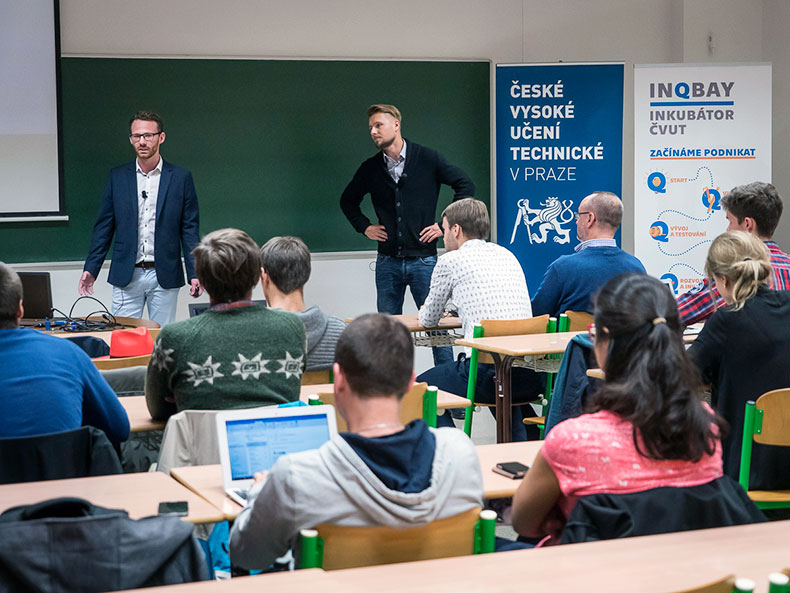 10 октября состоялась презентация бизнес-инкубатора InQbay Чешского технического университета 