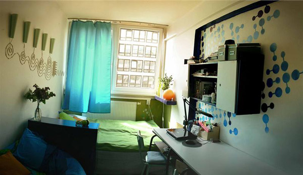Обеспеченность местами в студенческих общежитиях в целом по Чехии удовлетворительная
